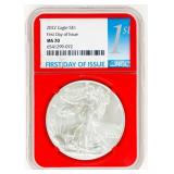Coin 2022 American Silver Eagle NGC MS70
