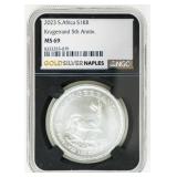 Coin 2023 South Africa Silver Krugerrand NGC MS69
