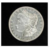 Coin 1879  Morgan Silver Dollar Choice BU DMPLS