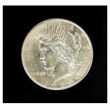 Coin 1926-D Peace Silver Dollar in Gem BU