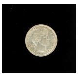 Coin 1897 Barber Quarter in Choice AU