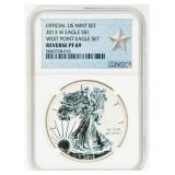 Coin 2013-W Silver Eagle NGC Reverse PF69