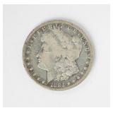 Coin 1884-S Morgan Silver Dollar in Very Good