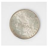 Coin 1890-S Morgan Silver Dollar Brilliant Unc.