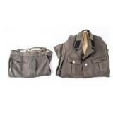 Cold War East German Border Troops Coat & Pants