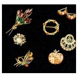 Jewelry Lot of Vintage Costume / Swarovski