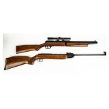 Firearm Lot Of 2 Air-rifles Break & Pump Action