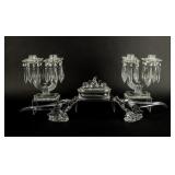 Lot of 5 Glassware Table Accents
