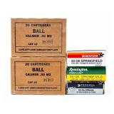 Ammo Mixed Lot Of 100 Rounds Of .30-06 Springfield