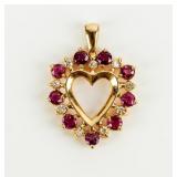 Jewelry 14kt Gold Heart Pendant