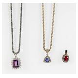 Jewelry Sterling Silver Necklaces and Pendant