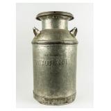 Vintage Dairy Metal Milk Can