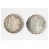 Coin (2)  Morgan Silver Dollars 1888-O & 1889-S