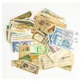 Coin Assorted World Currency   Fine to Almost Unc.