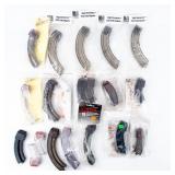 Lot Of 19 10/22 Compatible Mags 20Rd - 50Rd