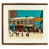 Eliane Thierry Framed Lithograph  Signed