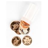 Coin (20) .999 Fine Copper Rounds Donald Trump