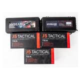Lot Of 3 High Lumen Tactical Flashlights