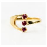 Jewelry 14kt Yellow Gold Ruby Ring
