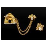 Jewelry Joan Rivers Bee Brooches