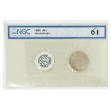 Coin 1887 Morgan Silver Dollar NGC MS61  GSA SP