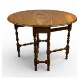 Antique Oak Drop Leaf Table