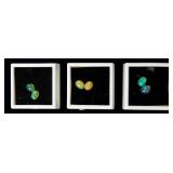 Lot of 6 Blue Nile Opal Cabochon Gemstones