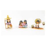 Lot of 3 Goebel DeGrazia Figurines