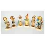 Lot of 6 Hummel Porcelain Figurines