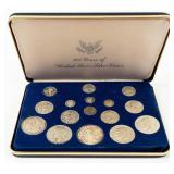 Coin 100 Years of United States Silver Coins Set