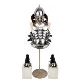 Gladiator-Like Replica Armor Pieces w/ Display