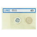 Coin 1884-0 Morgan Silver Dollar NGC MS63  GSA SP