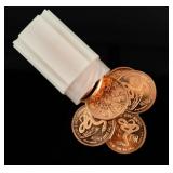 Coin (20) .999 Fine Copper"Year of the Snake"