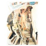 Larry Rivers "Art At The Armory" Art Print