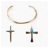 Jewelry Sterling Silver Ring & Earrings