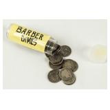 Coin (50) Barber Dimes Assorted Dates