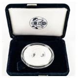 Coin 2001 Proof Silver Eagle in Box with Papers