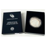 Coin  2013  American Silver Eagle Uncirculated W/B