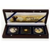 Coin Somali African Wildlife Series W/ Gold