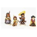 Lot of 4 Goebel DeGrazia Figurines