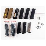 Lot Of 10 Glock Mags 9mm, 10mm, .45 & PK380 Mag