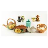 Lot Of 9 Vintage Mix Of Glassware / Décor Collecti