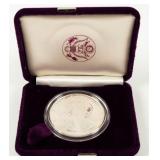 Coin  1986  American Silver Eagle Proof W/ Box