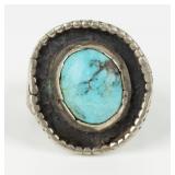 Jewelry Sterling Silver Turquoise Ring
