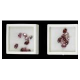 Lot of 18 Pink Oval Spinel Gemstones