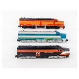 Lot of  3 American Flyer Train Engines