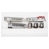 Lot of 3 American Flyer Train Engine & Cars