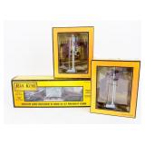 Rail King Construction Depressed Flatcar & Signals