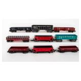 Lot of  9 American Flyer Train Pieces