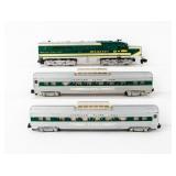 Lot of  3 American Flyer Engine & Car